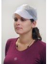 Casquettes en non tissé blanc 