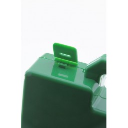 Fermeture trousse de secours bureau verte en plastique