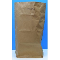 Sac à déchets papier kraft double épaisseur 80L 