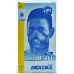 Masque de protection FFP2 coque anti-odeur avec soupape MOLDEX