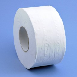 Papier toilette 3 plis blanc en rouleau micro gaufré