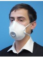 Avant du masque de protection FFP3 coque avec soupape MOLDEX 