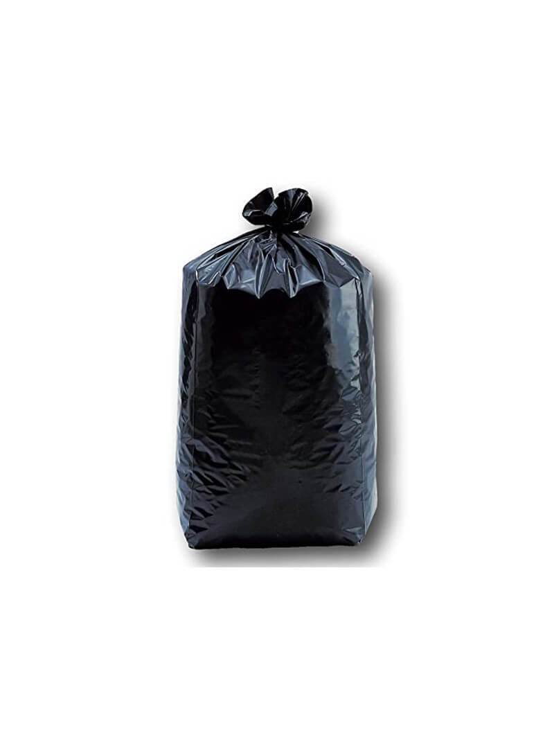 Rouleau de 10 sacs poubelles noirs de 150 litres pas cher