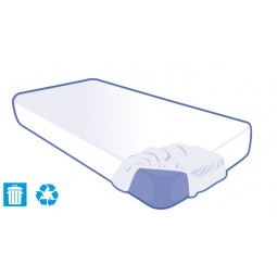 Alèse jetable housse 90x200x15cm pour matelas 1 personne